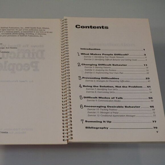 How to Deal With Difficult People By Paul Friedman 1994 Paperback Revised Edt - Picture 5 of 10